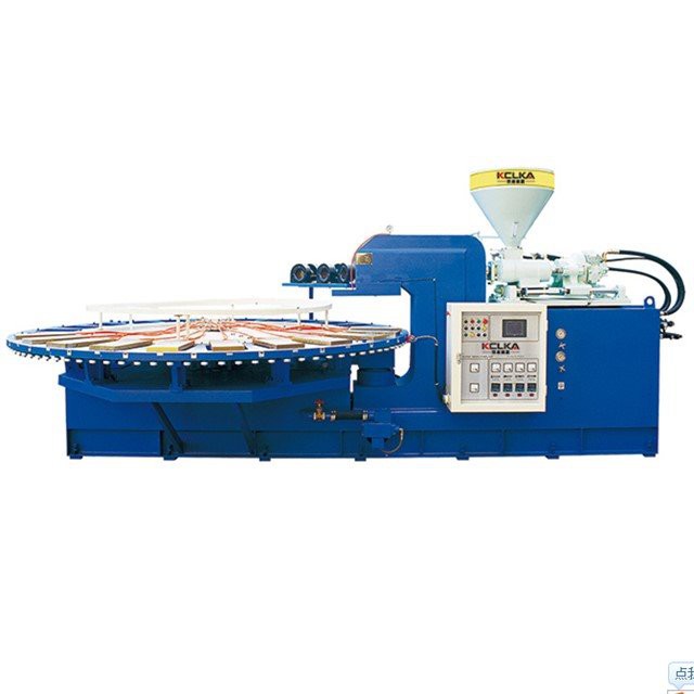 KCLKA plastic PVC injection moulding machine — manufacturer catalog reference photo, not our specific unit